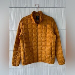 The North Face Men's Mustard Puffer Jacket